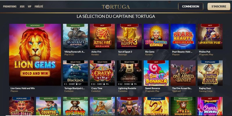 Decouvrez les Offres Exclusives de Casino Tortuga en Ligne pour les Français à France Decouvrez les Offres Exclusives de Casino Tortuga en Ligne pour les Français à France